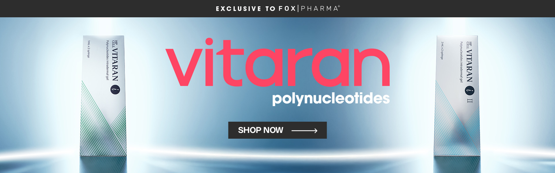 VITARAN Polynucleotides desktop homepage banner