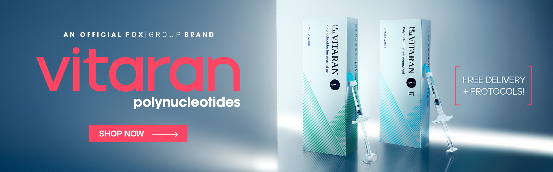 VITARAN Polynucleotides desktop banner