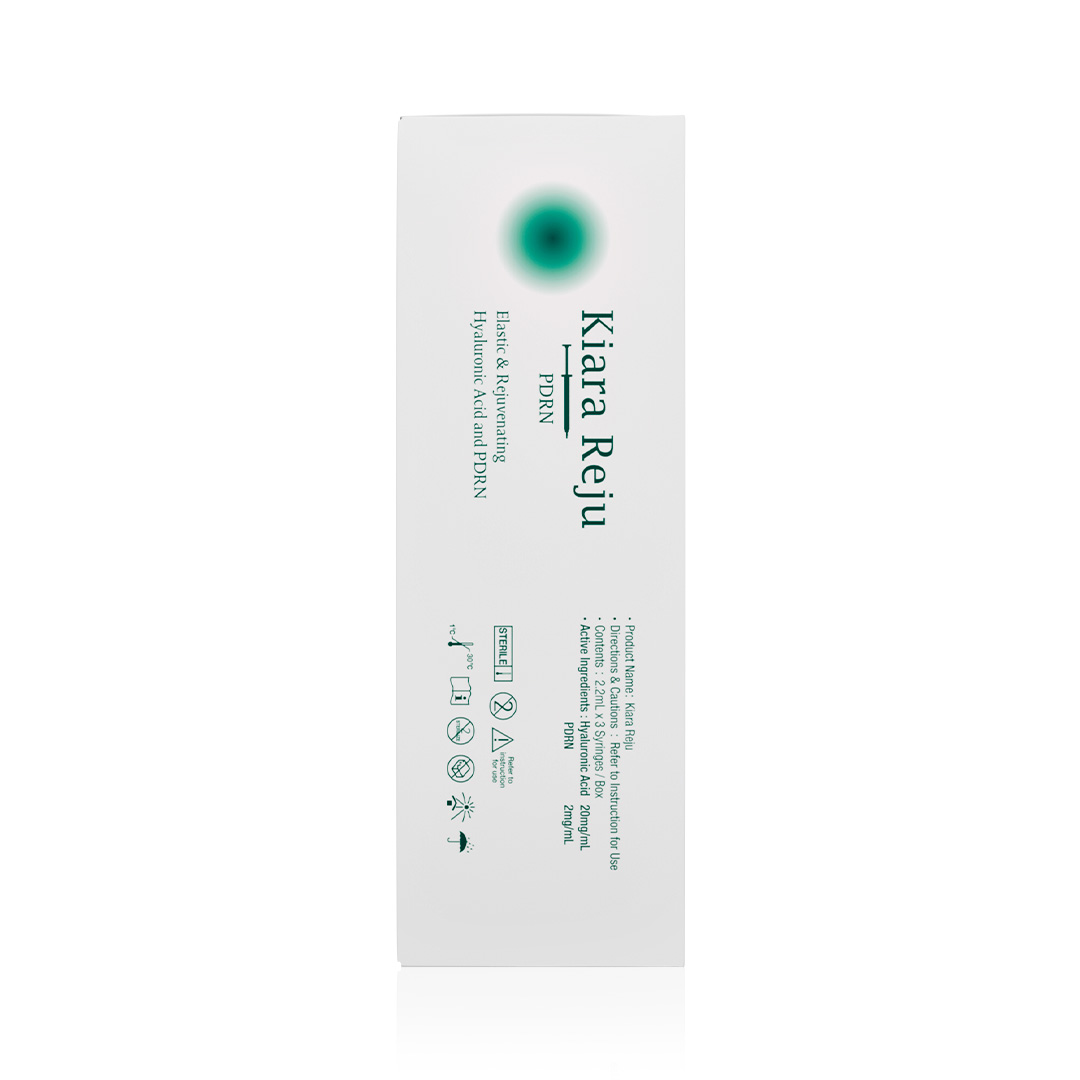 The back of Kiara Reju microneedling serum box
