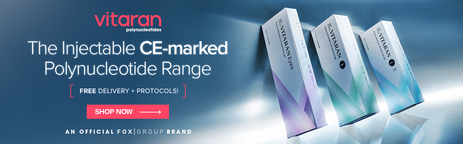 VITARAN Polynucleotides Don't Miss the Mark desktop banner