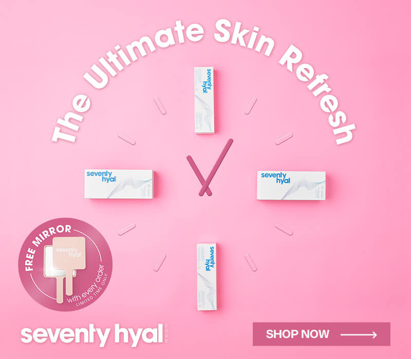 Seventy Hyal Hit Reset Campaign Mobile Banner