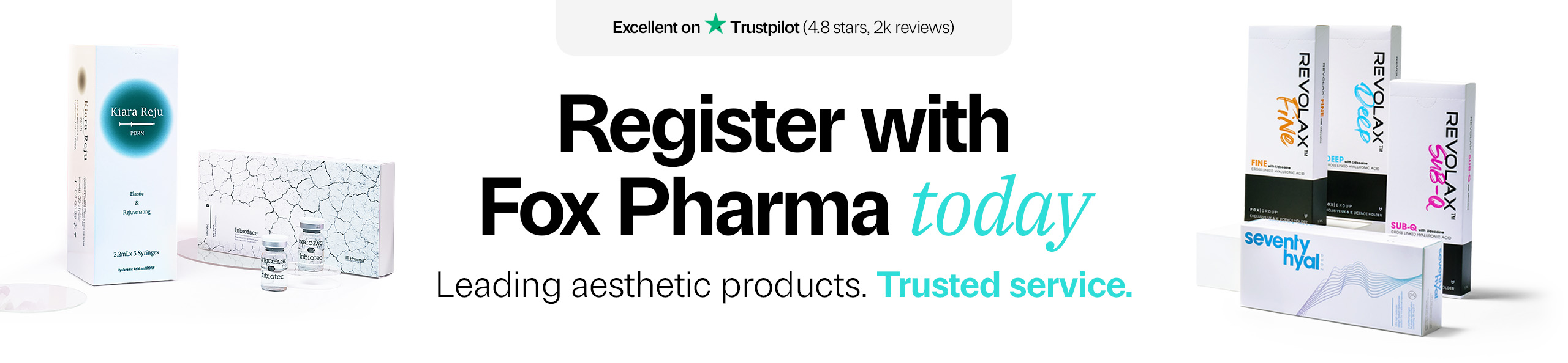 Register with Fox Pharma for expert advice mobile banner