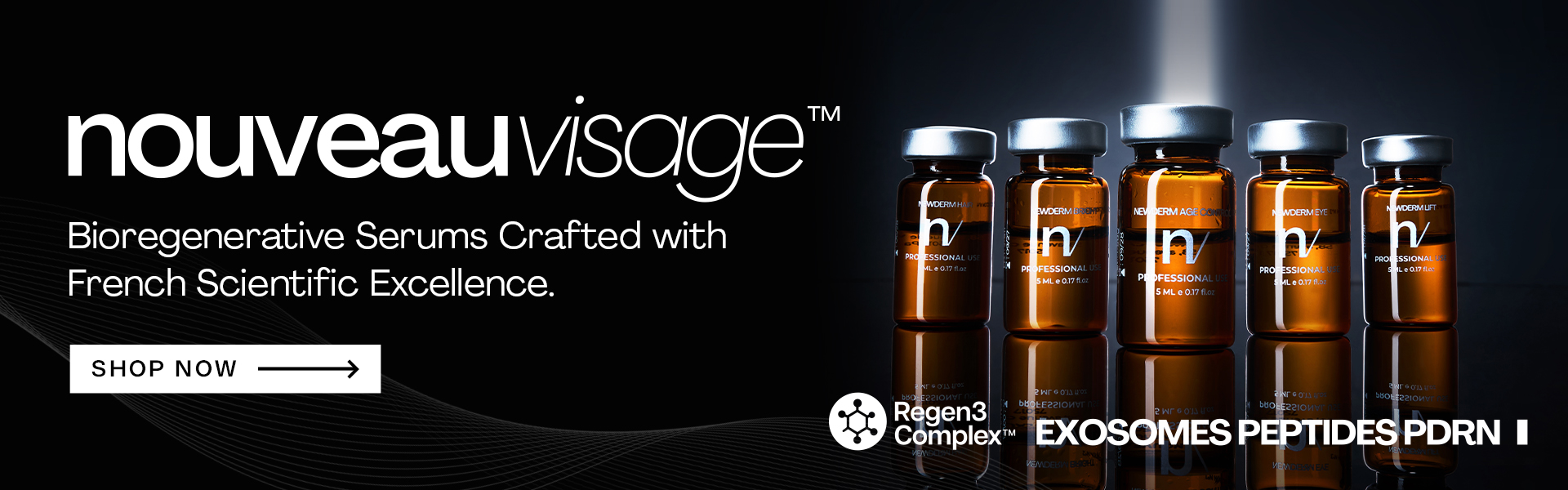 Nouveau Visage regenerative aesthetic treatment desktop banner