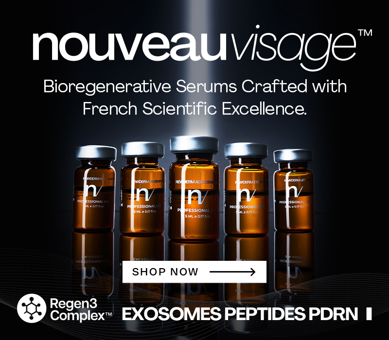 Nouveau Visage regenerative aesthetic treatment mobile banner