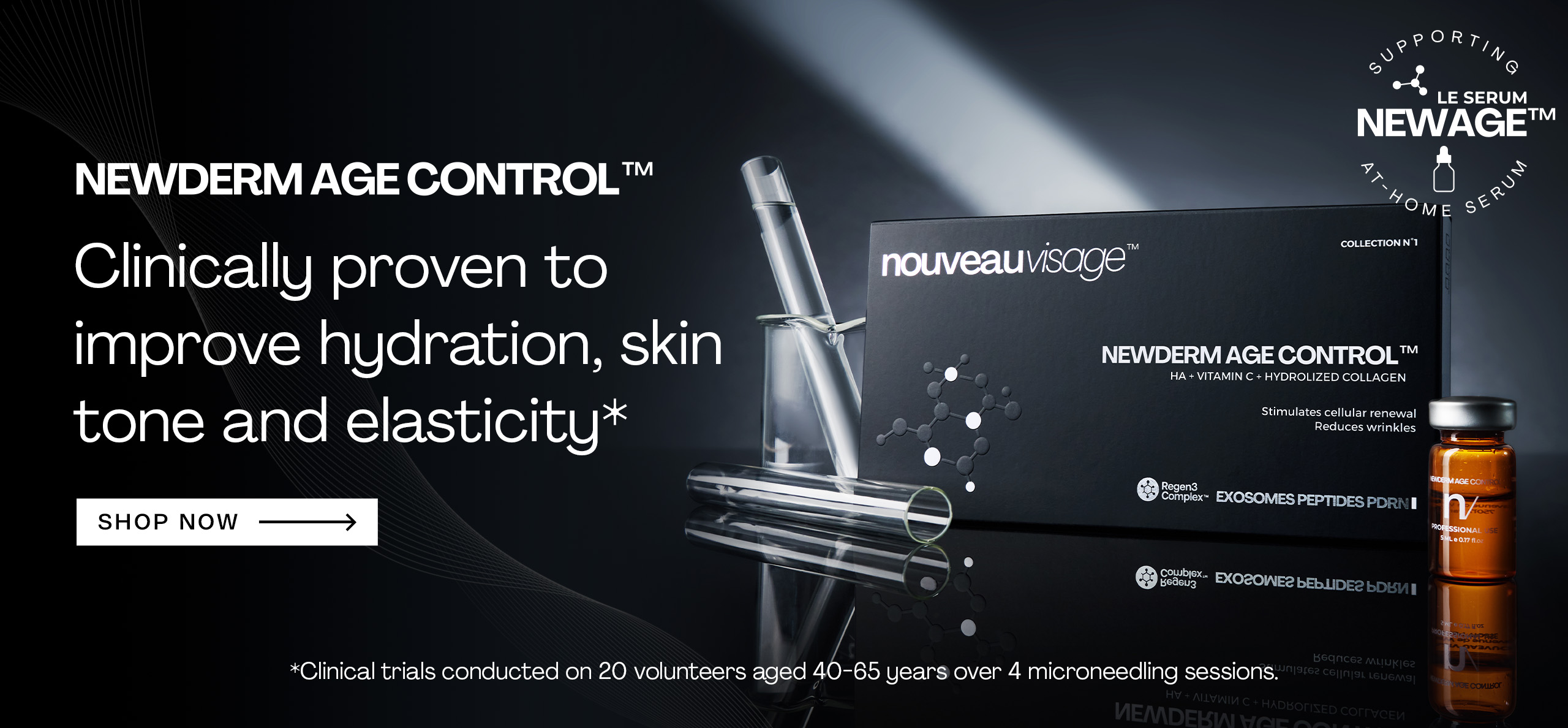 Nouveau Visage™ NEWDERM AGE CONTROL mobile slider banner