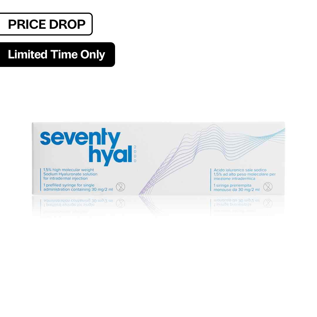 Seventy Hyal 2000 Single (1 x 2ml) + 2 Free Needles