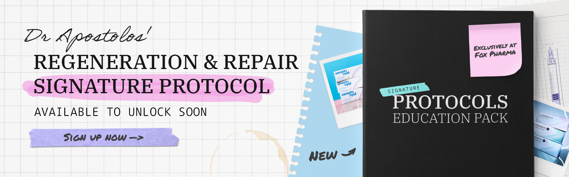 Dr Apostolos Signature Protocols desktop banner